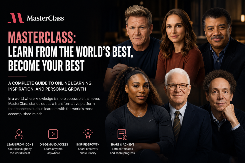 Why MasterClass Is Changing Online Learning Forever